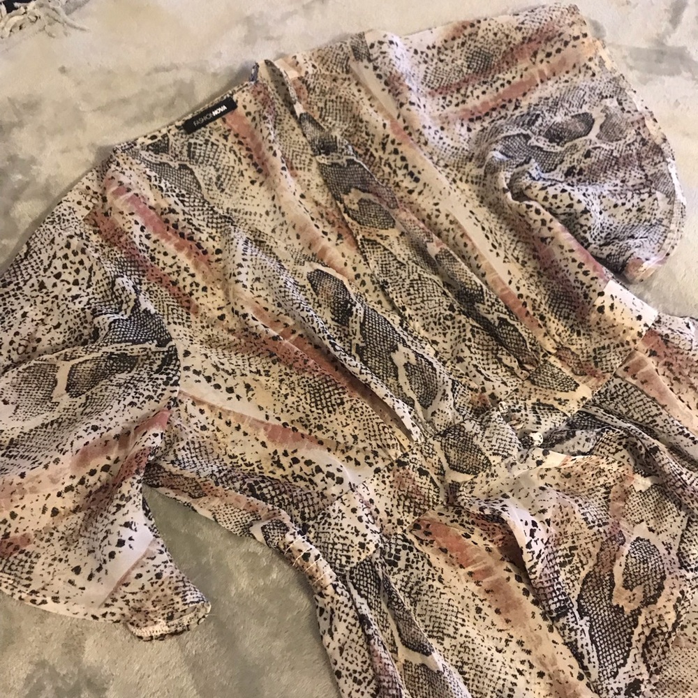 FASHION NOVA SWIM COVERUP - Picture 3 of 5